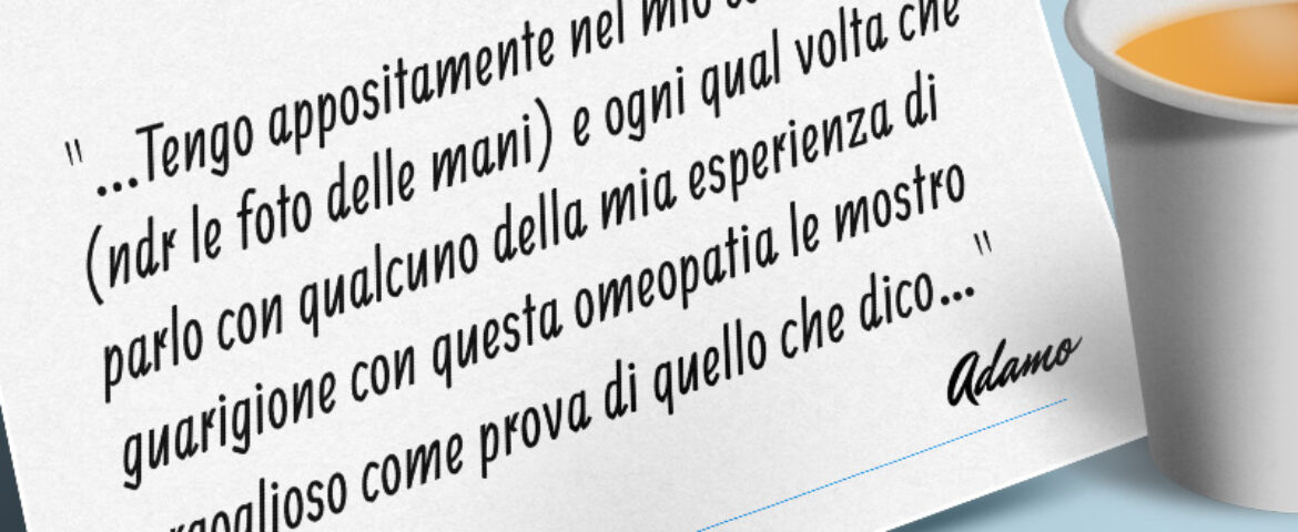 Adamo e l’eczema